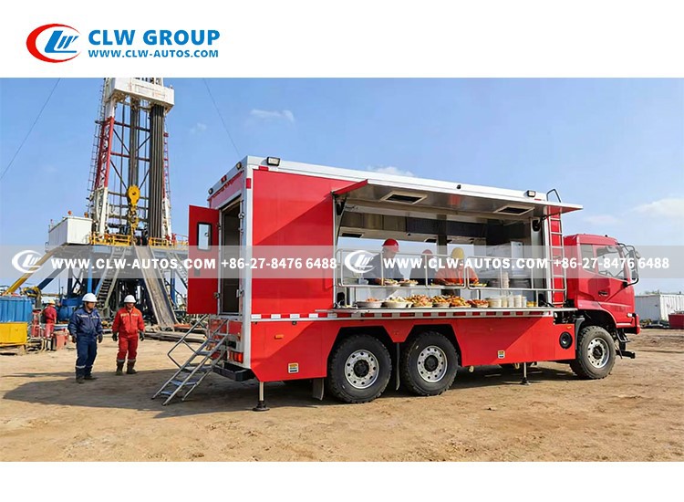 Remote Construction Site Oilfield Catering
