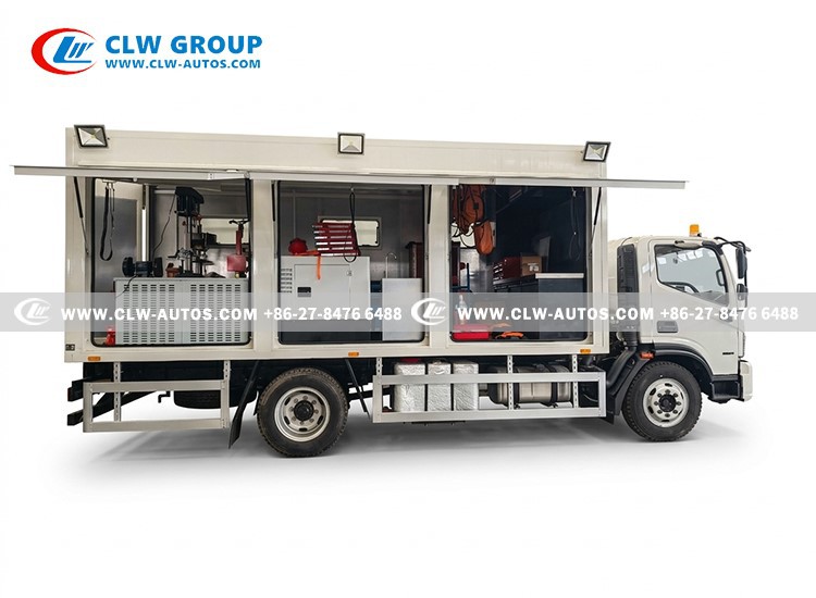Mobile Wholesale Maintenance Truck Van with All Kinds of Tool and Equipment
