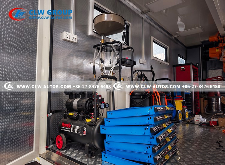 Foton Aumark mobile maintenance workshop truck