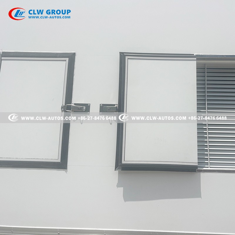 ventilation window installed on two sides