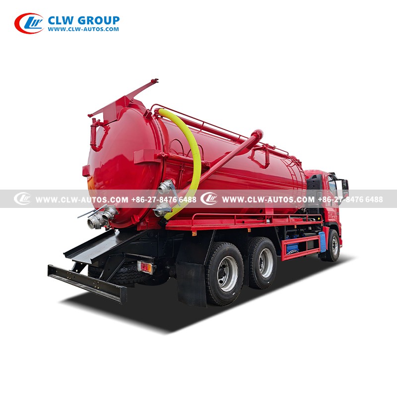 6X4 ISUZU GIGA Sewer truck