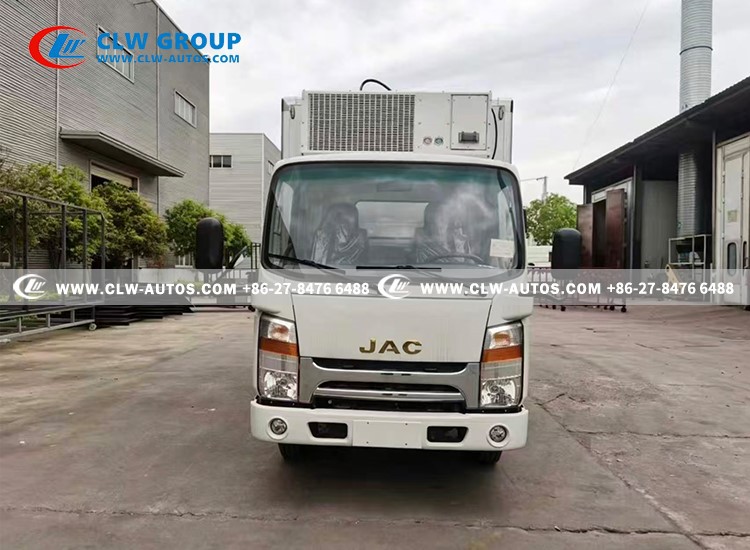Ice cream freezer truck