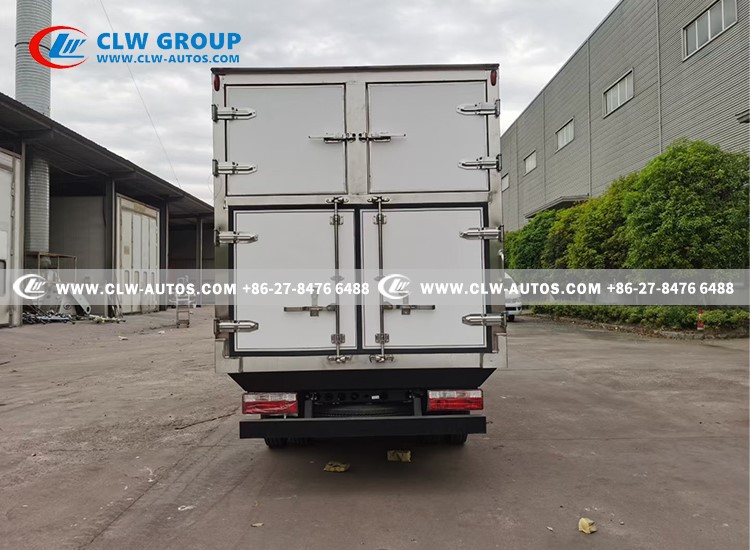 Low temperature freezer truck