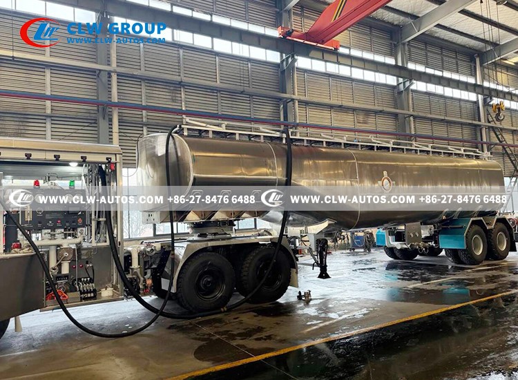 Tanker Trailer for Aircraft Refueling