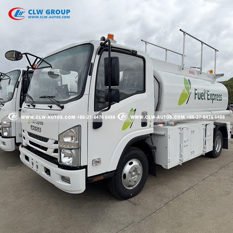 4ISUZU 6CBM Refueling Truck