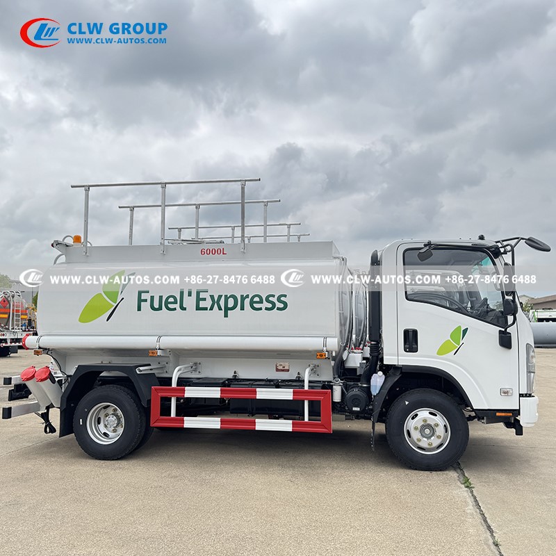 8ISUZU 6CBM Fuel Truck