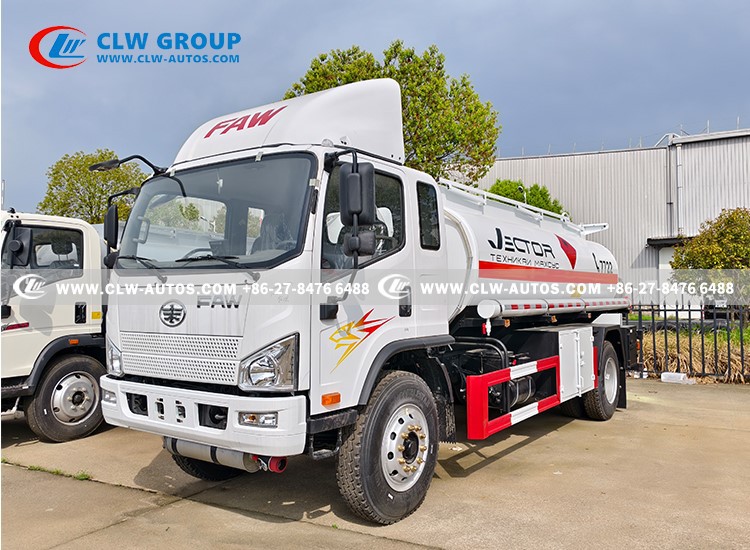 FAW 42 10000L fuel tank truck