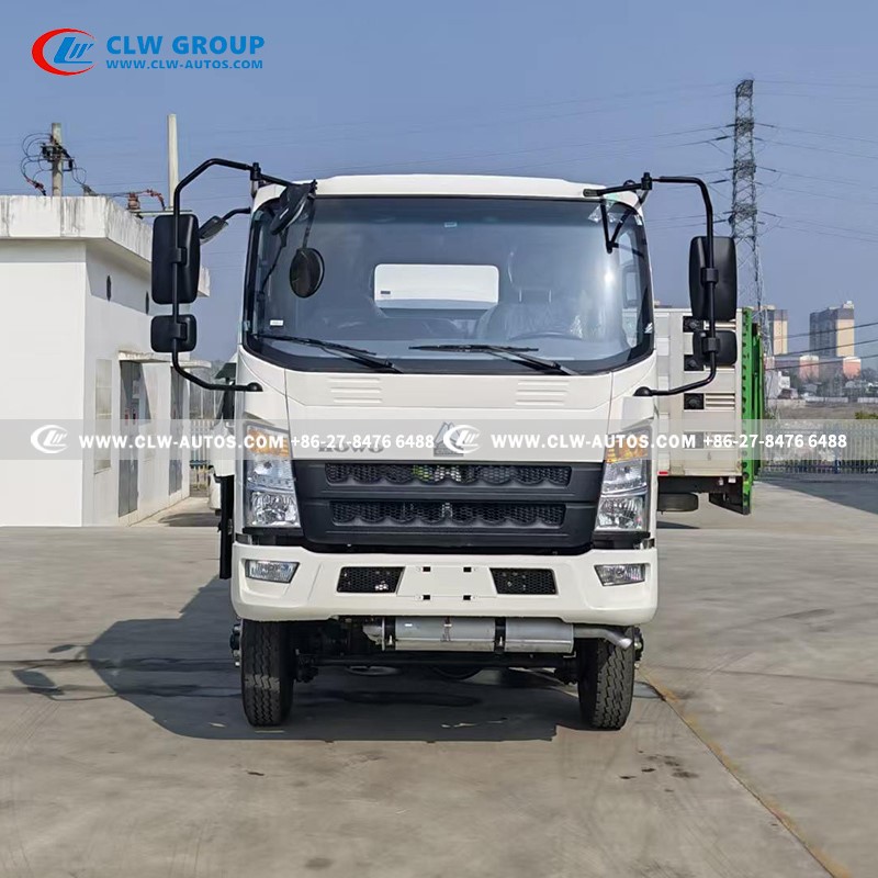 HOWO 4x4 Mobile diesel Fuel 4 tons