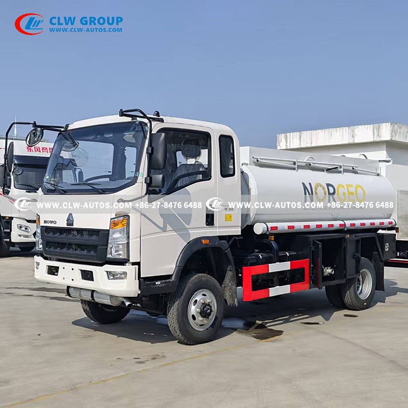 HOWO 4x4 Truck Mobile diesel Engine Fuel