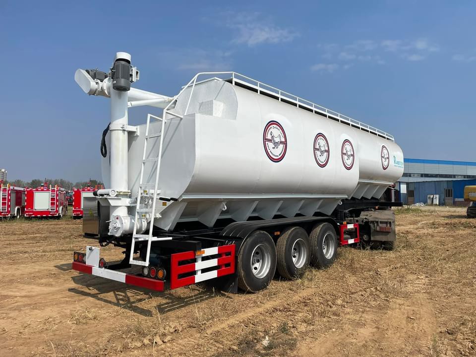 bulk feed trailer chengli group 2