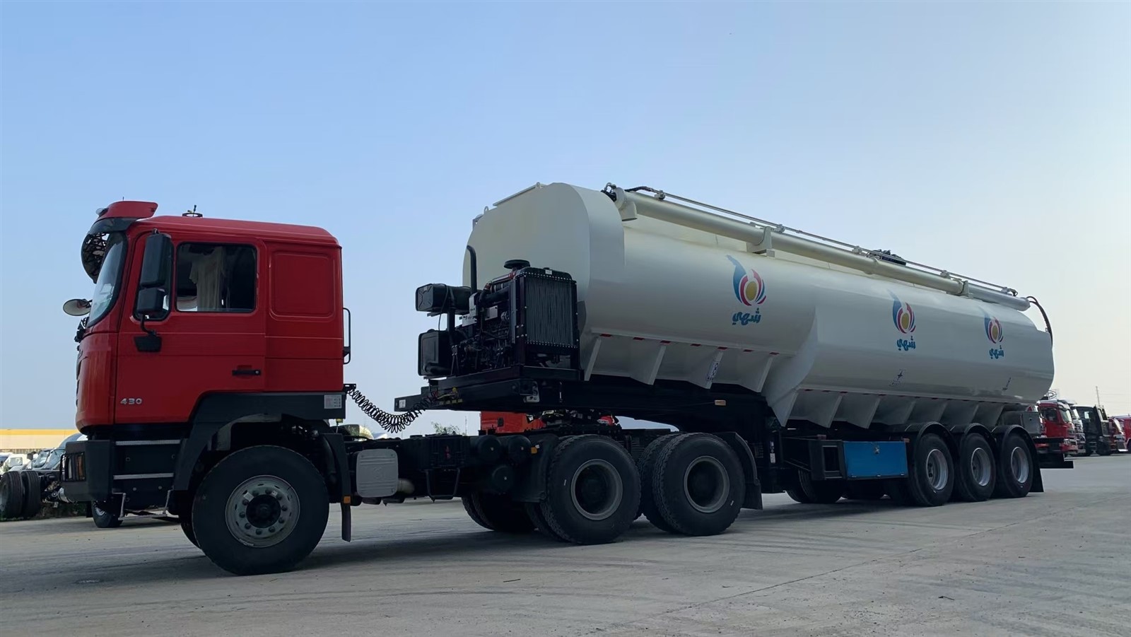 bulk feed trailer chengli group 4