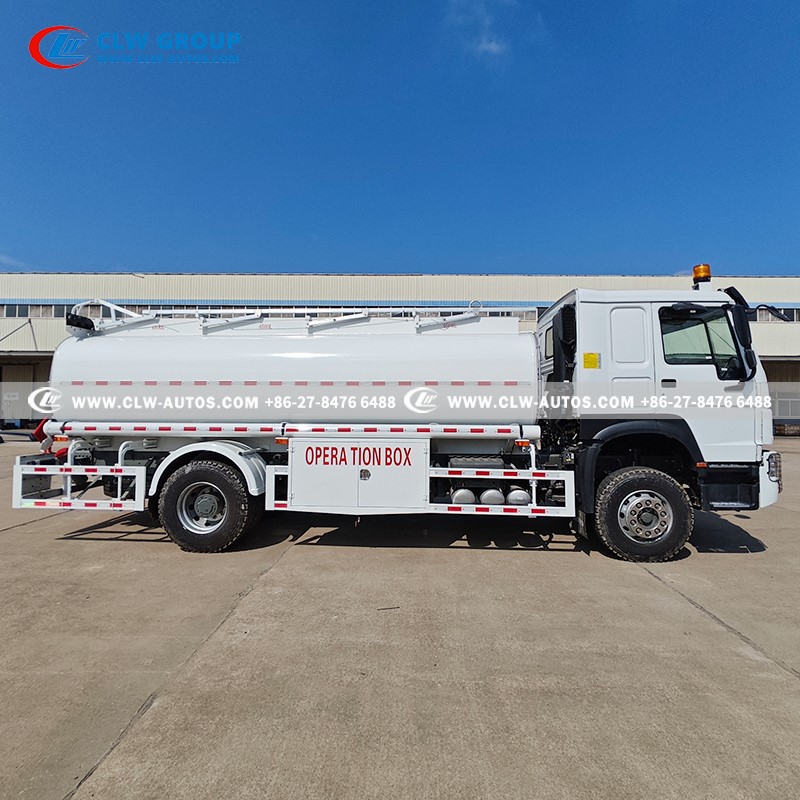 HOWO 300HP Fuel Tanker Truck9