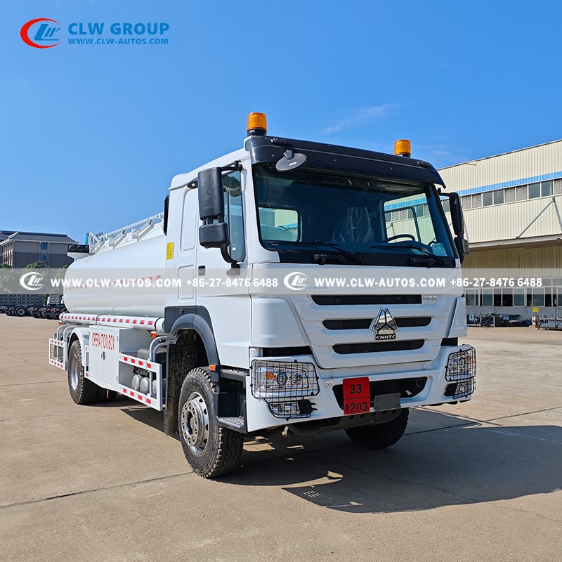 HOWO 300HP Fuel Tanker Truck6