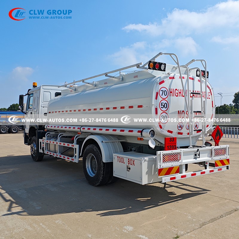 HOWO 300HP Fuel Tanker Truck8