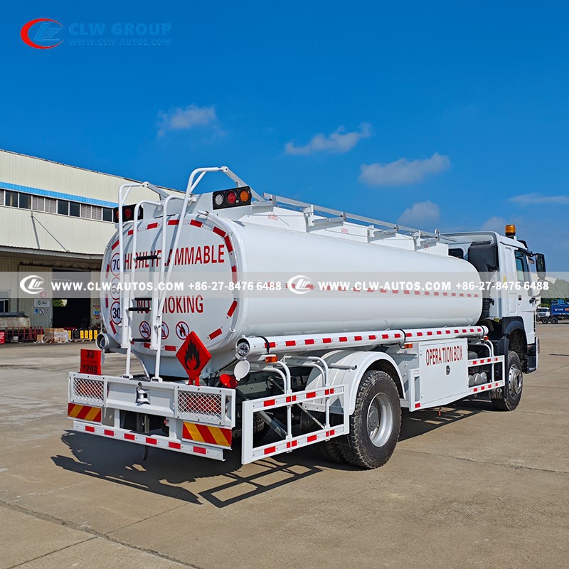 HOWO 300HP Fuel Tanker Truck7
