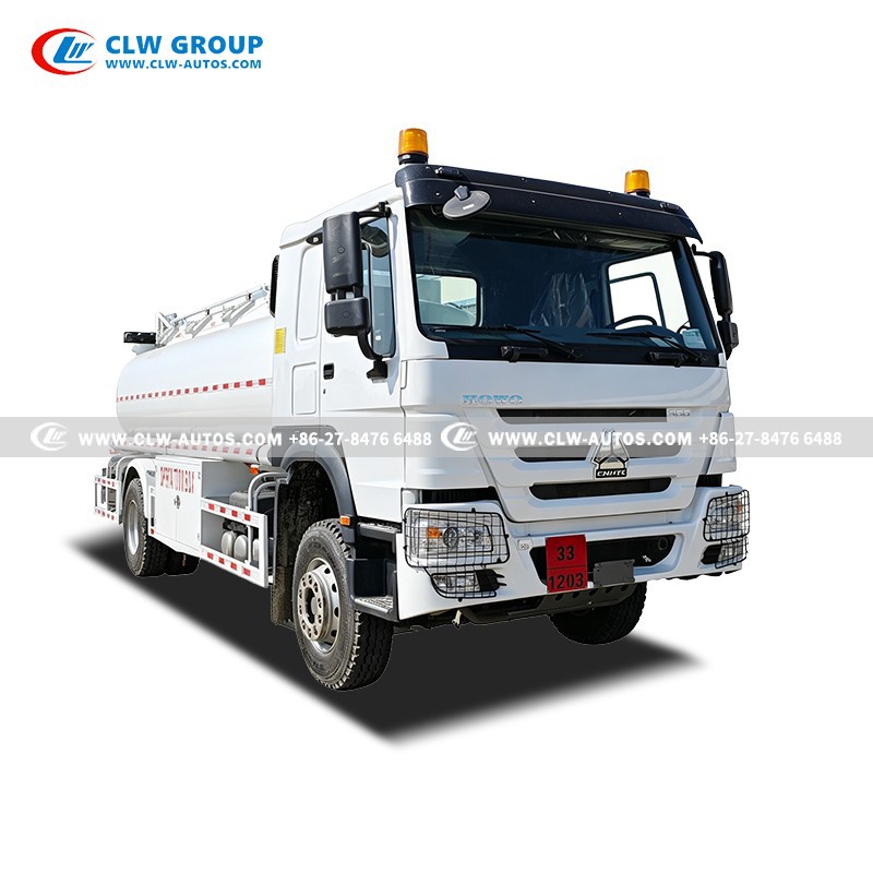 HOWO 300HP Fuel Tanker Truck2