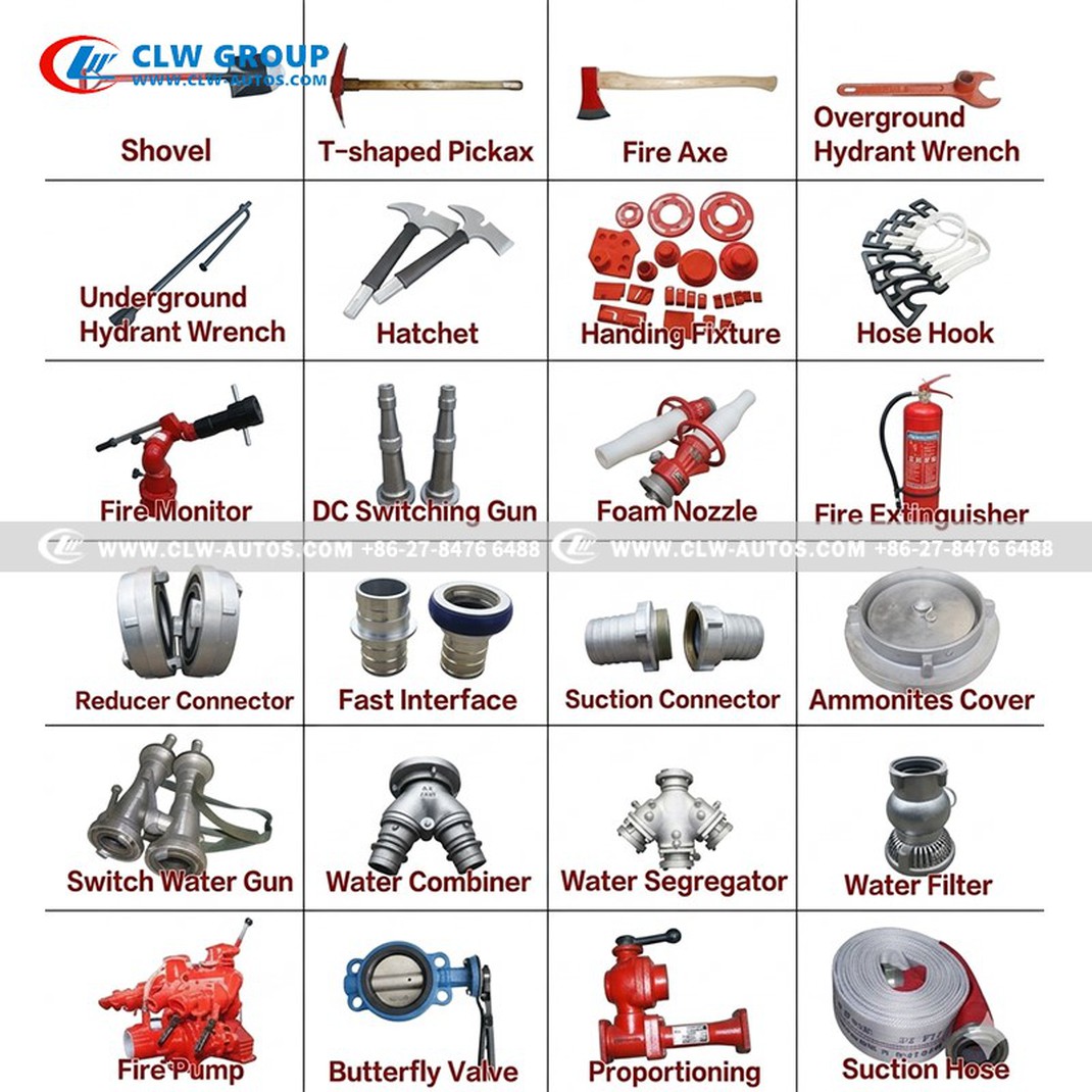 Fire Truck Equipment List