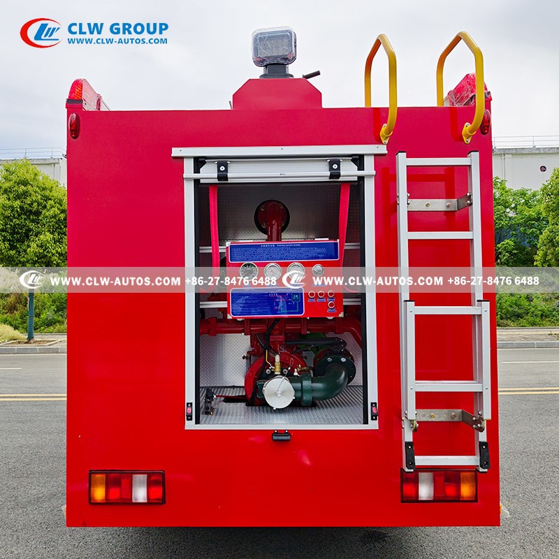 20HOWO 3 Ton Water Water Tank Fire Truck