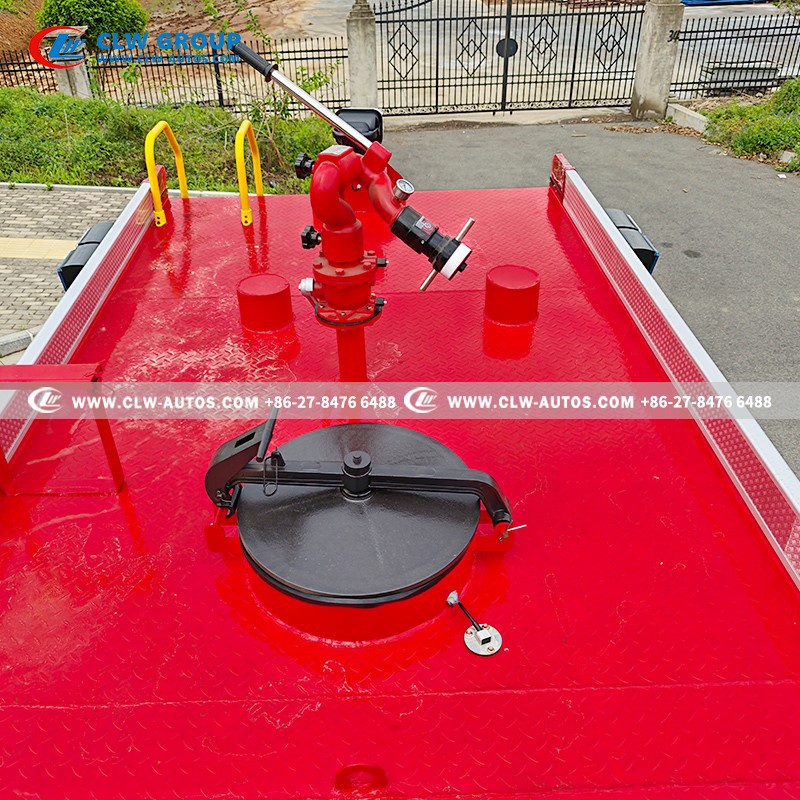 27HOWO 3 Ton Water Water Tank Fire Truck