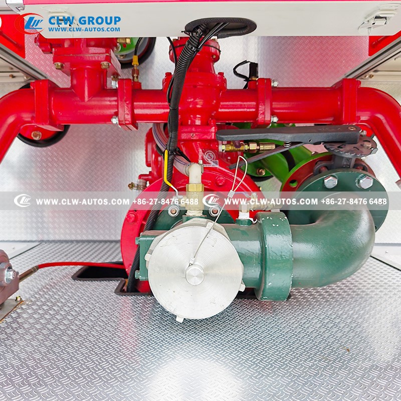 22HOWO 3 Ton Water Water Tank Fire Truck