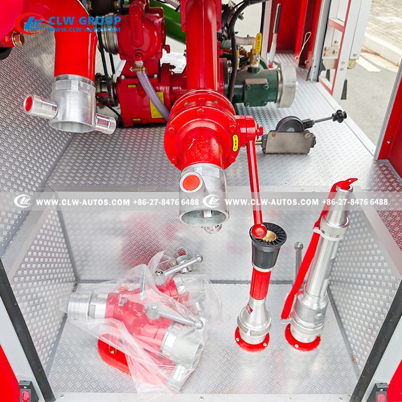 23HOWO 3 Ton Water Water Tank Fire Truck