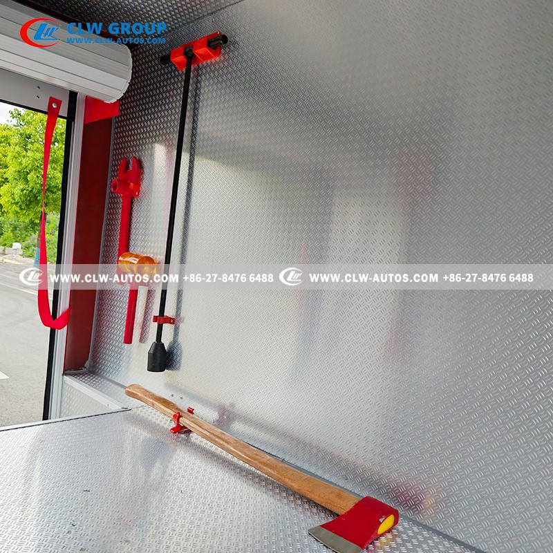 25HOWO 3 Ton Water Water Tank Fire Truck