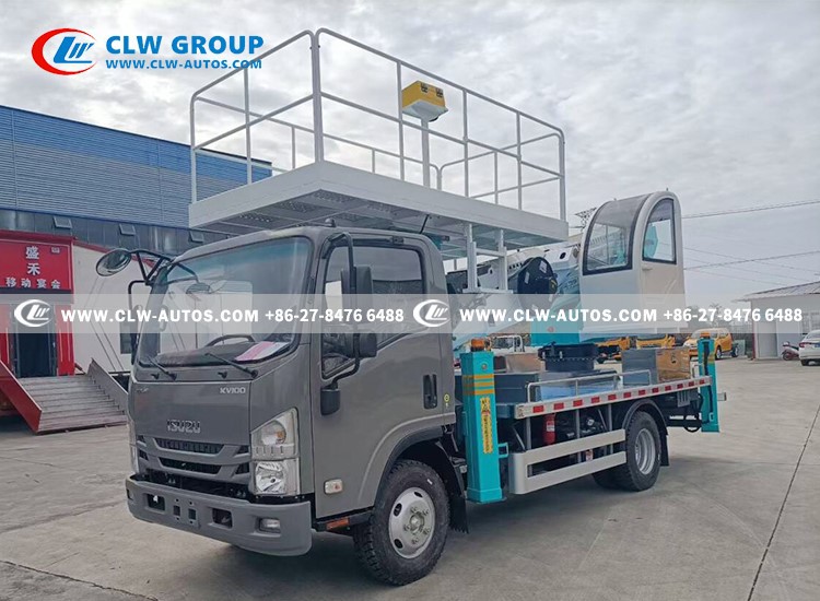 4ISUZU 4x2 23m Aerial Work PlatformTruck