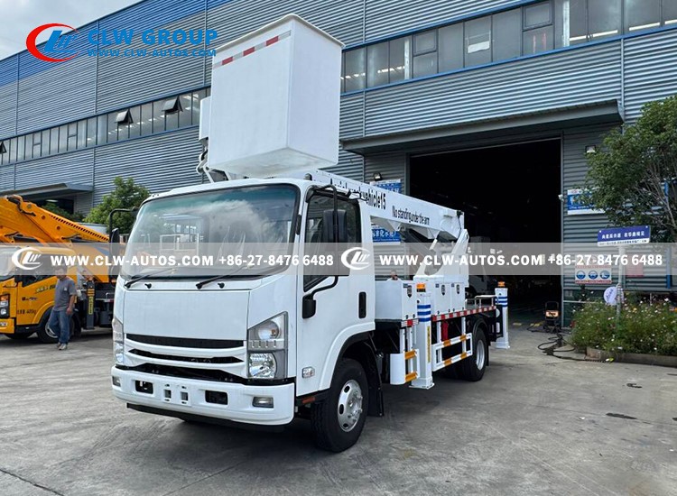 4ISUZU kv100 4x2 15m Aerial Work Platform Truck