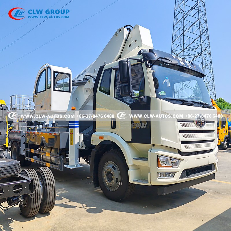 5FAW 34m Straight boom Aerial Lift Truck