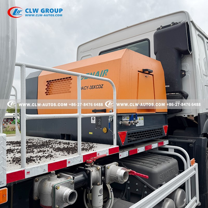 Air Compressor of Multi-funtion High-pressure cleaning truck