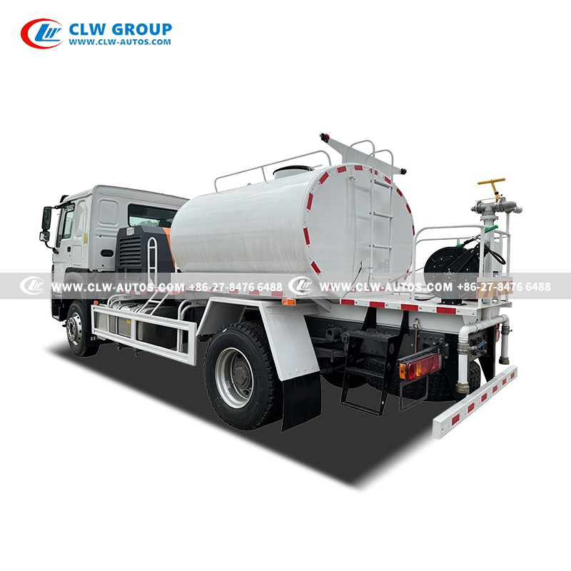 HOWO Multi-funtion High-pressure cleaning truck