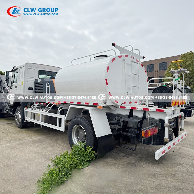 Sinotruk HOWO multi-function high-pressure cleaning truck manufacturer