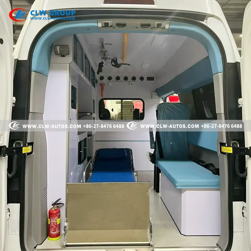 Ward-type ambulance deisgn of EV IVECO Ambulance