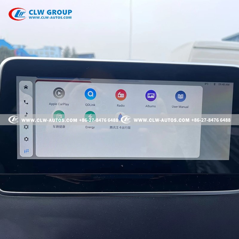 Dashboard of EV IVECO Ambulance