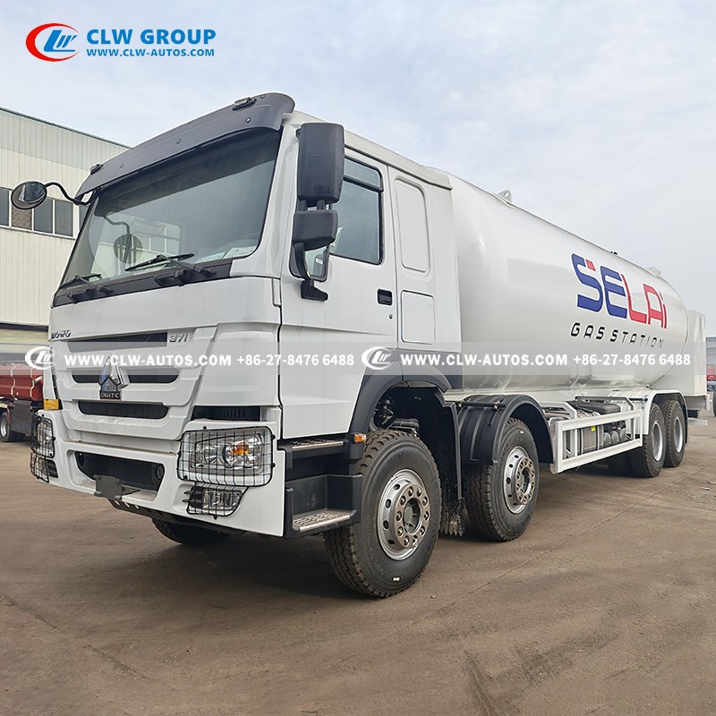 17 Tons LPG Bobtail Truck 2