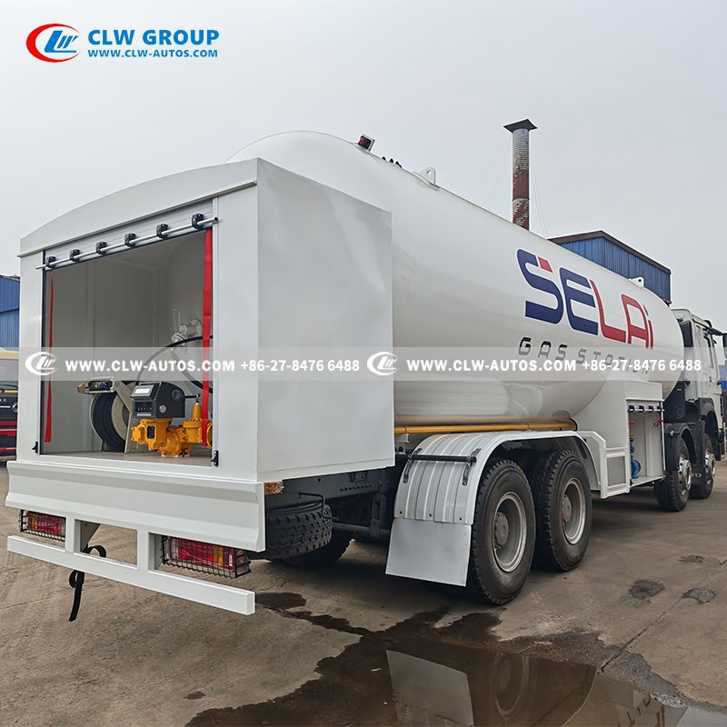 17 Tons LPG Bobtail Truck 6