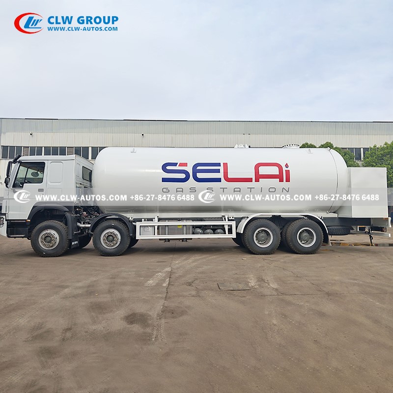 17 Tons LPG Bobtail Truck 4