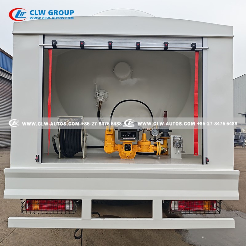 17 Tons LPG Bobtail Truck 7