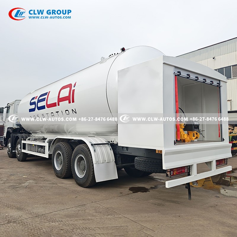 17 Tons LPG Bobtail Truck 5
