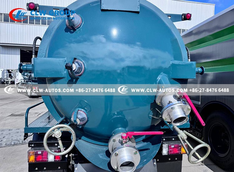 15ISUZU 4X2 100P 5CBM Vacuum Sewage Suction Truck