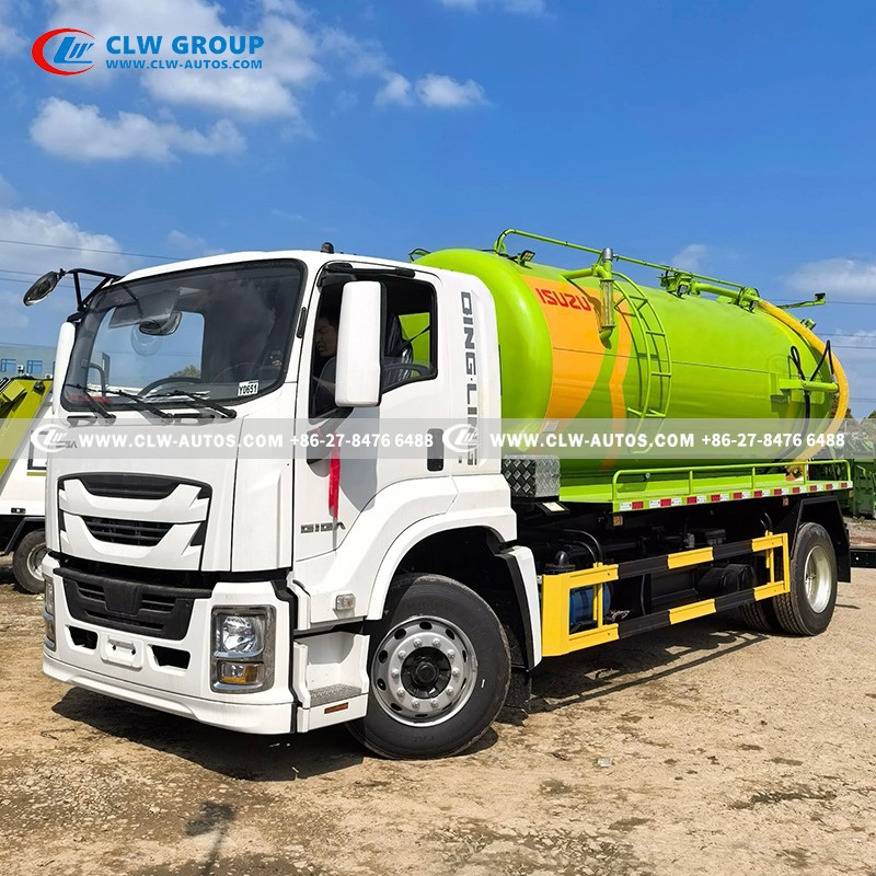 4ISUZU Vacuum Truck 4ISUZU Vacuum Truck