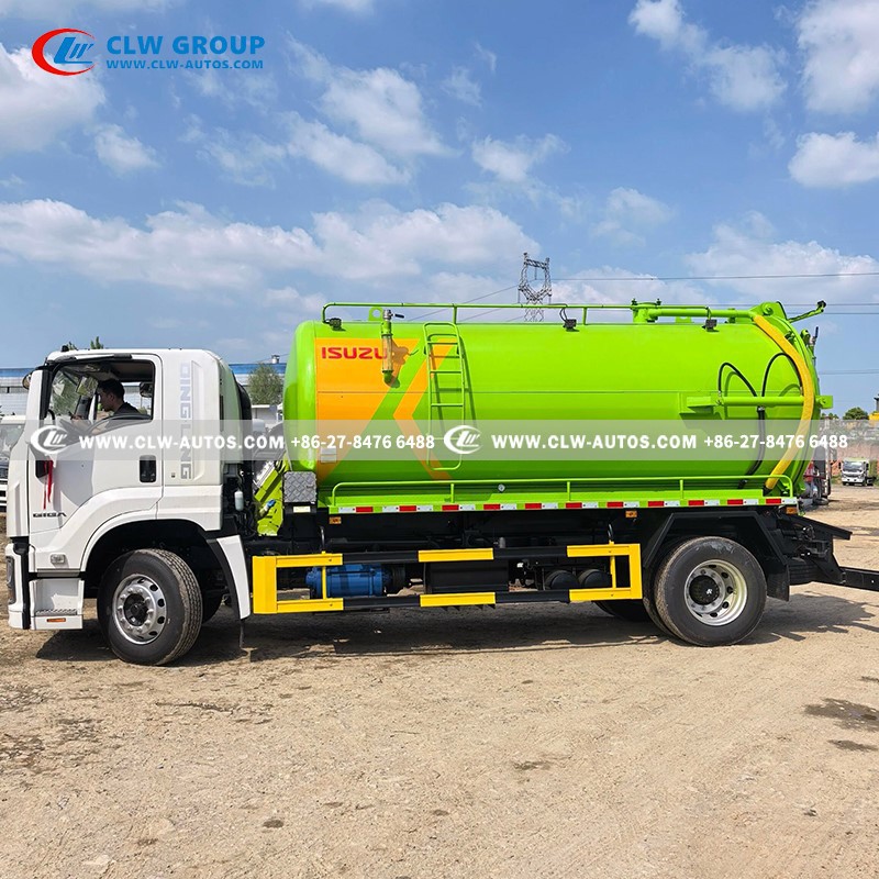 8ISUZU Sewage Suction Truck 8ISUZU Sewage Suction Truck