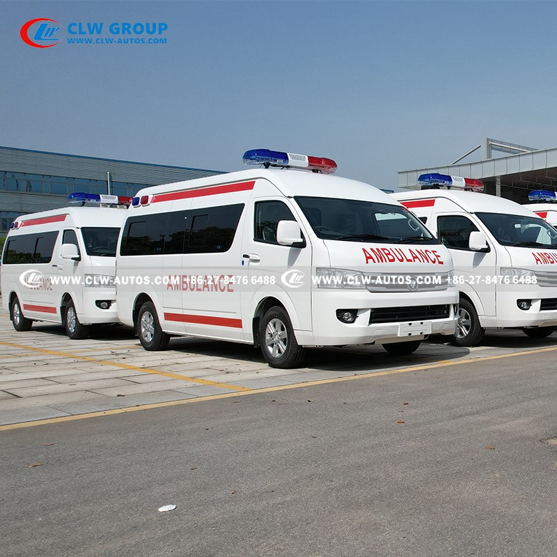 60 units FOTON G9 RHD petrol ambulance