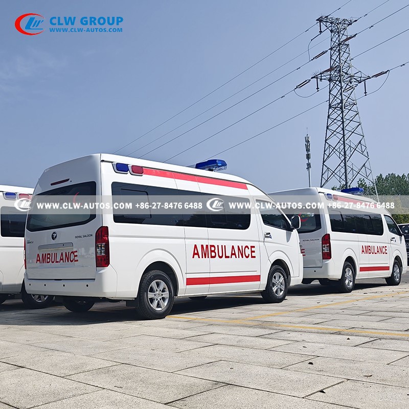 60 units FOTON RHD gasoline ambulance