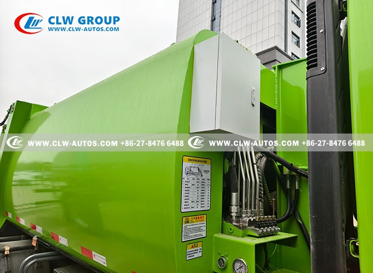 9CBM trash truck
