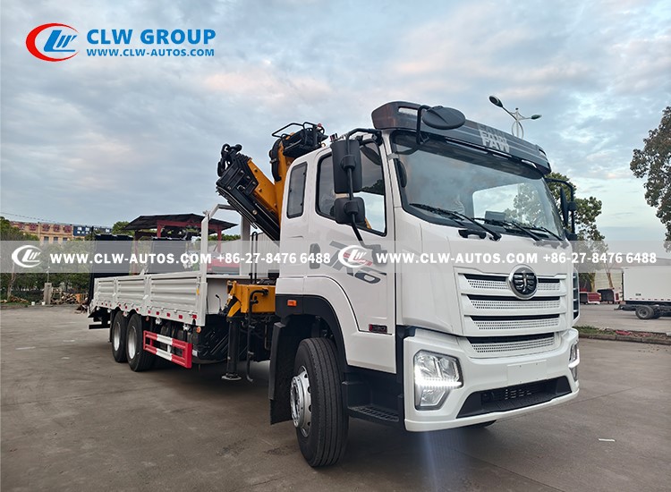 FAW Crane Truck With XCMG Crane