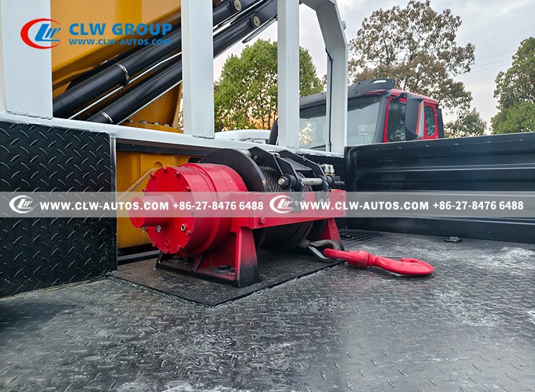 FAW JK6 6x4 Truck Mounted Crane Flatbed
