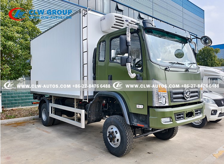 4x4 pickup reefer van cooling truck