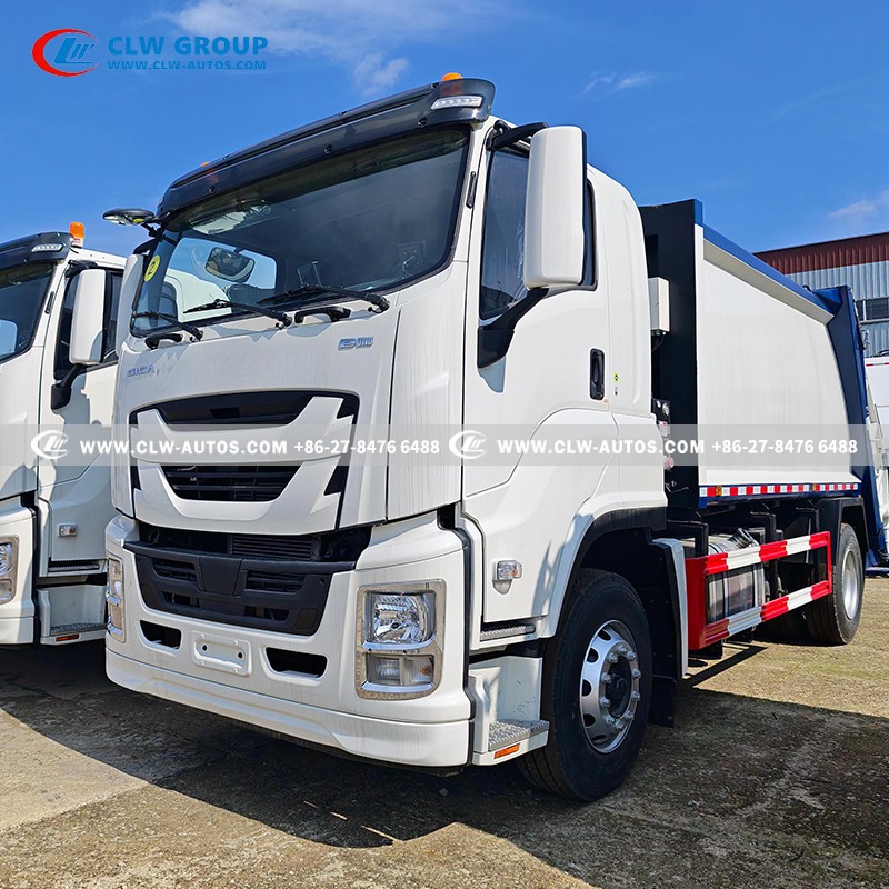 4ISUZU Compactor Garbage Truck