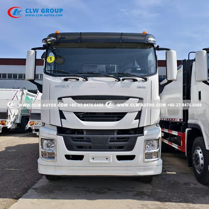 9ISUZU FTR 4X2 Compressed Garbage Truck